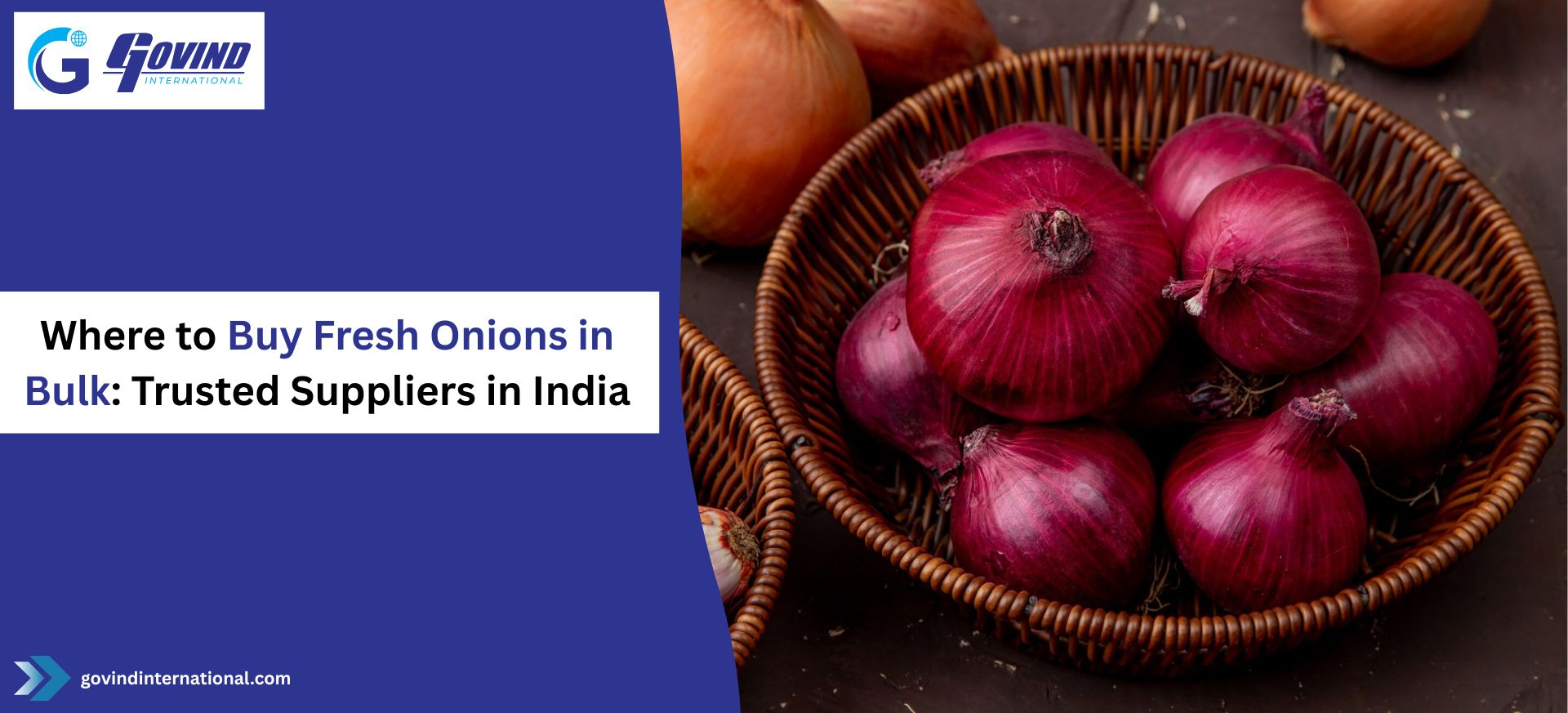Fresh onions in bulk from trusted onion suppliers in India